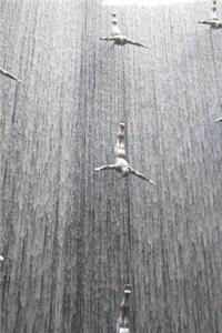 Dubai Mall Waterfall with Diver Sculptures UAE Journal