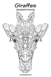 Giraffes Coloring Book for Grown-Ups 1