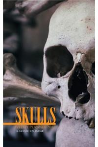 Skulls Weekly Planner 2017