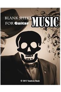 Blank Sheet Music For Guitar