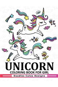 Unicorn Coloring Book for girls