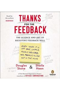 Thanks for the Feedback