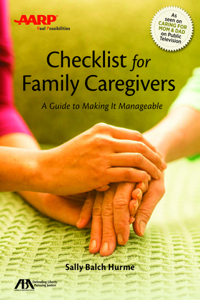 Aba/AARP Checklist for Family Caregivers