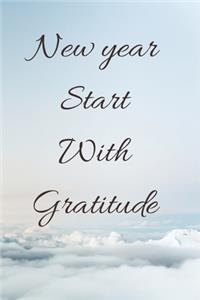 New year Start with Gratitude