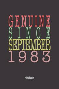 Genuine Since September 1983