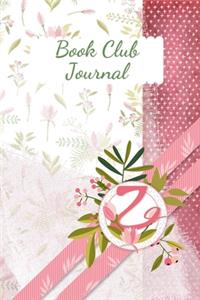 Book Club Journal