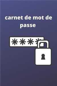Carnet de mot de passe