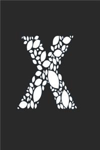 The Letter X from Leafs for nature lovers Journal