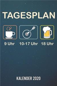 Tagesplan Bogenschießen Kalender 2020
