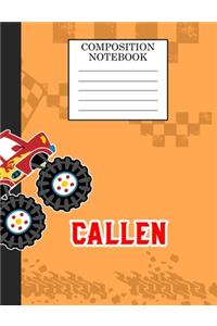Compostion Notebook Callen