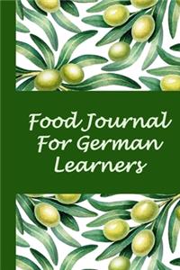 Food Journal For German Learners