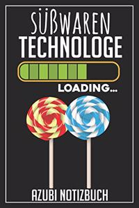Süßwaren Technologe Loading... Azubi Notizbuch