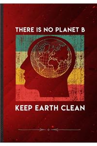 There Is No Planet B Keep Earth Clean