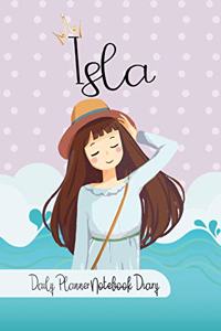 Isla Daily Planner Notebook Diary