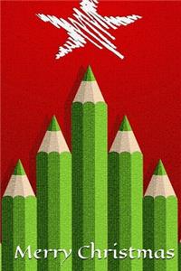 Christmas Notebook, Memory Book to Write or Draw, (Xmas), 6x9, 50 Beautiful Pages