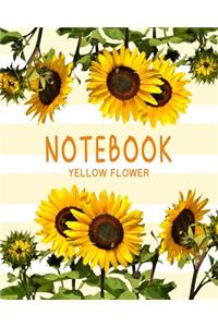 Notebook Yellow Flower