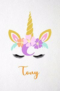 Tony A5 Lined Notebook 110 Pages