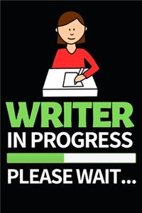 Writer In Progress Please Wait