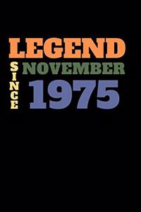 Legend since November 1975