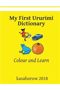 My First Ururimi Dictionary