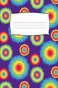 Kids Tie Dye Primary Journal Composition Notebook