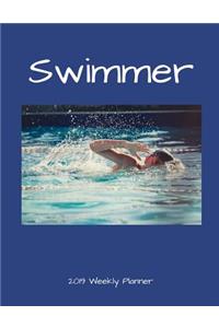 Swimmer 2019 Weekly Planner
