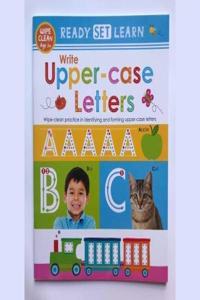 Ready Set Learn Workbooks: Write Upper-Case Letters