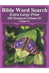 Bible Word Search Extra Large Print Old Testament Volume 81