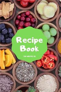 Recipe Book to Write in