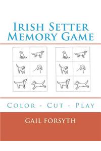 Irish Setter Memory Game