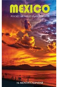 Mexico Pocket Monthly Planner 2018