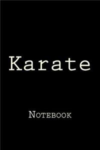 Karate: Notebook