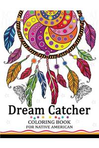 Dream Catcher Coloring Book for Native American