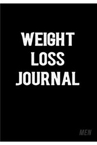 Weight Loss Journal Men