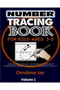 NUMBER Tracing Book For Kids Ages 3-5