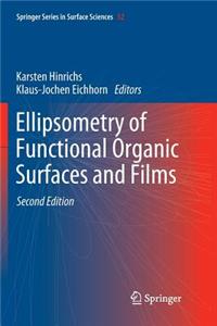 Ellipsometry of Functional Organic Surfaces and Films