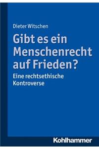 Gibt Es Ein Menschenrecht Auf Frieden?