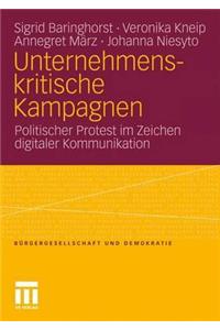 Unternehmenskritische Kampagnen