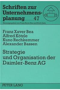 Strategie Und Organisation Der Daimler-Benz Ag