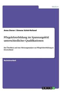 Pflegelehrerbildung im Spannungsfeld unterschiedlicher Qualifikationen