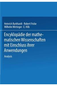 Encyklopädie Der Mathematischen Wissenschaften Mit Einschluss Ihrer Anwendungen