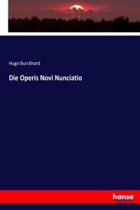 Operis Novi Nunciatio