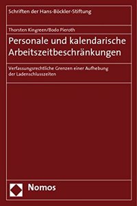 Personale Und Kalendarische Arbeitszeitbeschrankungen