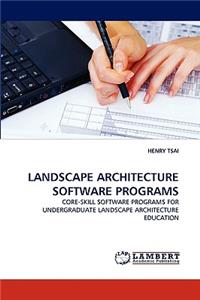 Landscape Architecture Software Programs
