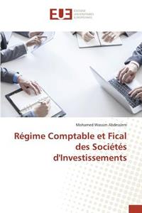 Régime Comptable Et Fical Des Sociétés d'Investissements