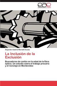 Inclusión de la Exclusión