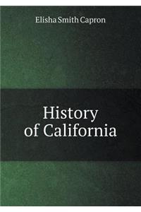 History of California