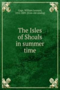 Isles of Shoals in summer time
