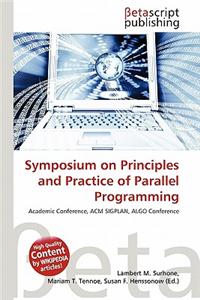 Symposium on Principles and Practice of Parallel Programming