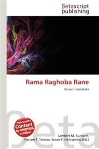 Rama Raghoba Rane